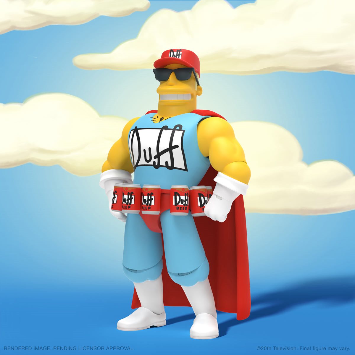 The Simpsons Ultimates Duffman Super 7