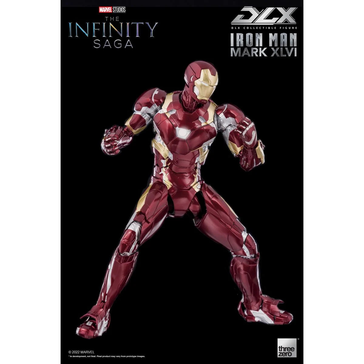 Avengers: Infinity Saga Iron Man Mark 46 DLX Three Zero