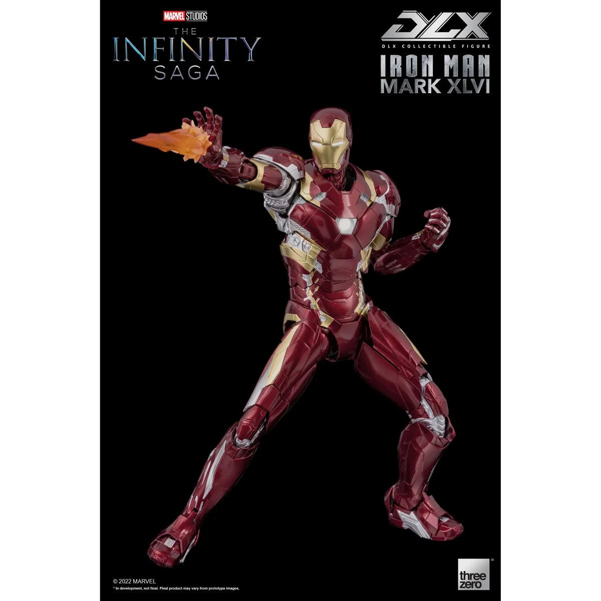 Avengers: Infinity Saga Iron Man Mark 46 DLX Three Zero