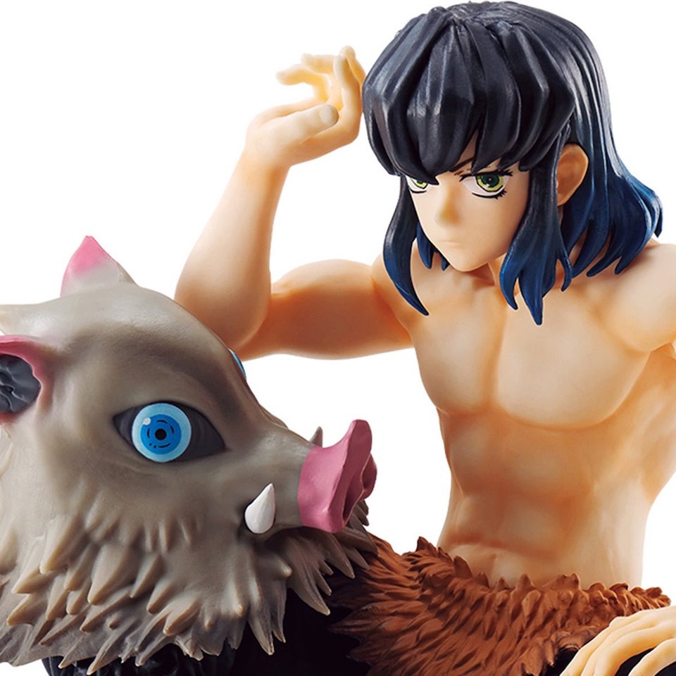 Demon Slayer: Kimetsu no Yaiba Inosuke Hashibira Tengen Uzui Is Here! Ichiban Statue