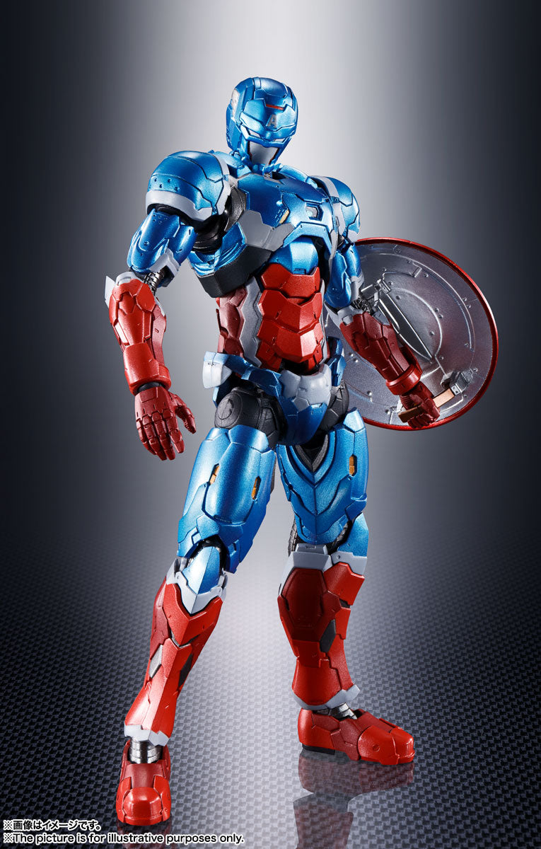 Avengers Tech-On Avengers CAPTAIN AMERICA  S.H.Figuarts