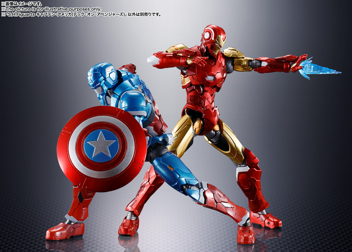Avengers Tech-On Avengers CAPTAIN AMERICA  S.H.Figuarts