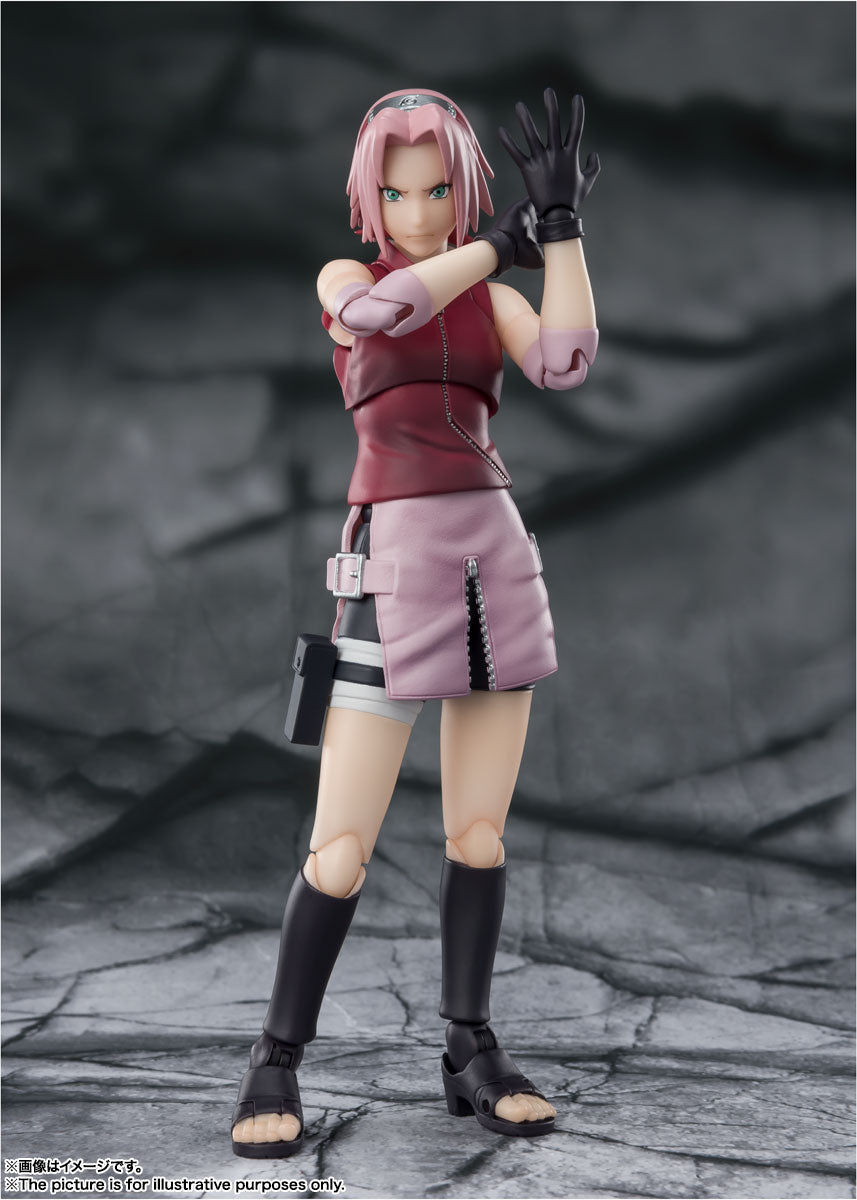 Naruto Shippuden Sakura Haruno - Inheritor of Tsunade’s indominable Will Ver. S.H.Figuarts