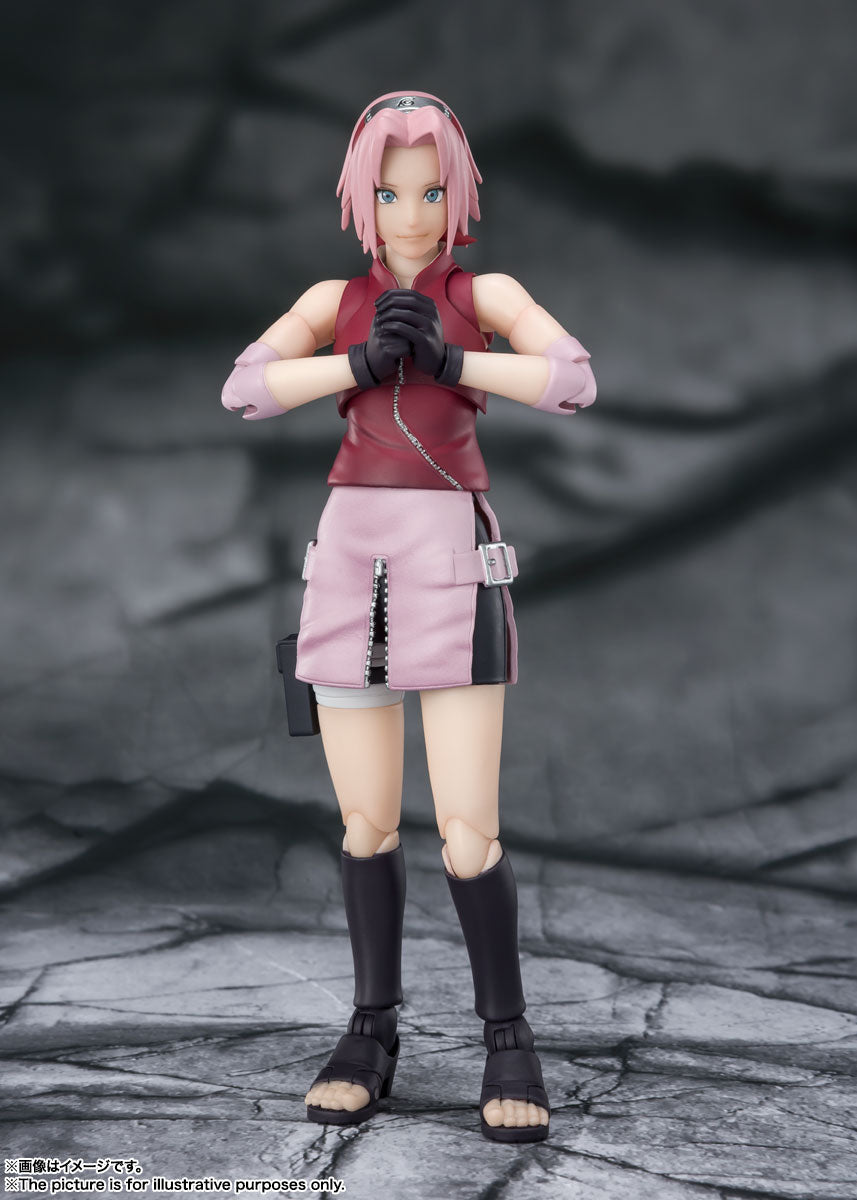 Naruto Shippuden Sakura Haruno - Inheritor of Tsunade’s indominable Will Ver. S.H.Figuarts
