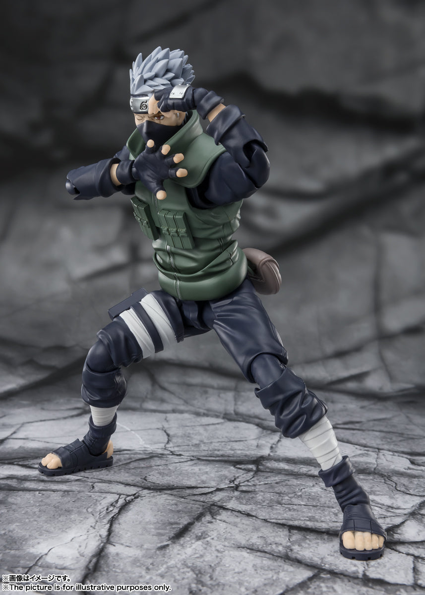 [Preventa] Naruto Shippuden KAKASHI HATAKE Hero of the Sharingan Eye S.H.Figuarts (Restock)