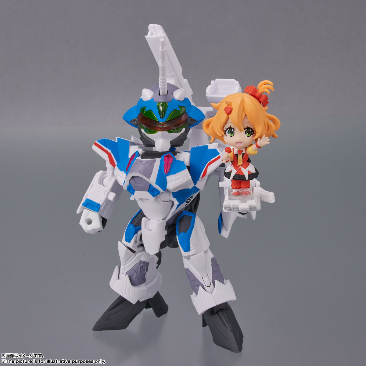 VF-31J SIEGFRIED(HAYATE IMMELMANN USE) with FREYJA WION TINY SESSION