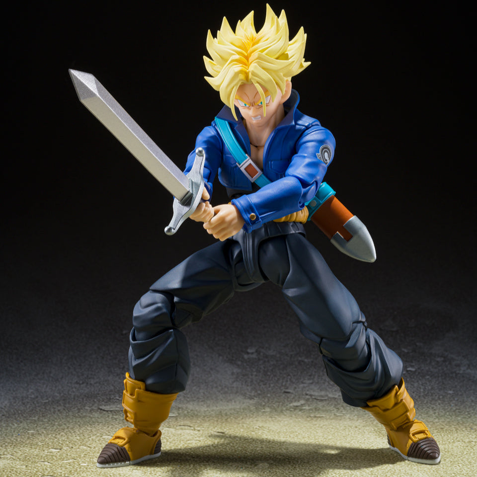 Trunks Super Saiyan figura original S.H.Figuarts Bandai Dragon Ball Z