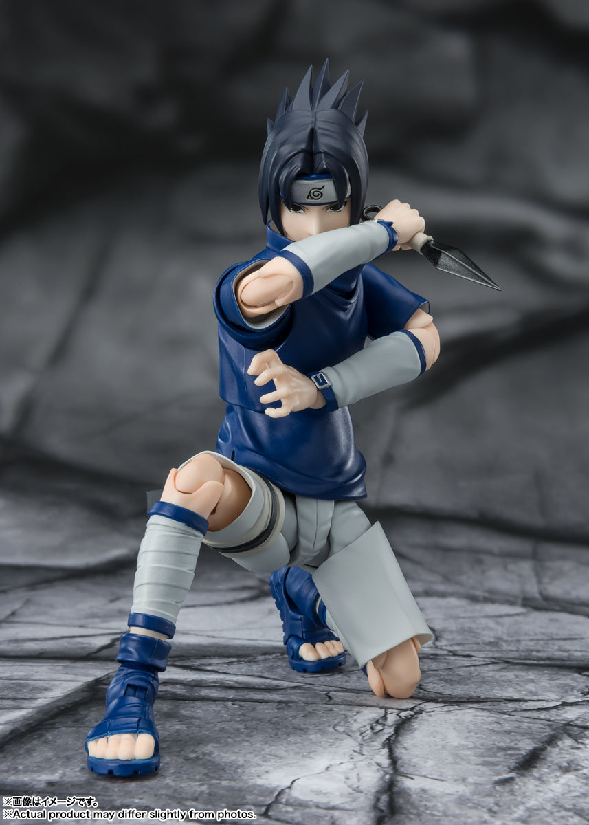Sasuke Uchiha - (Ninja Prodigy of the Uchiha Clan Bloodline.)  S.H.Figuarts