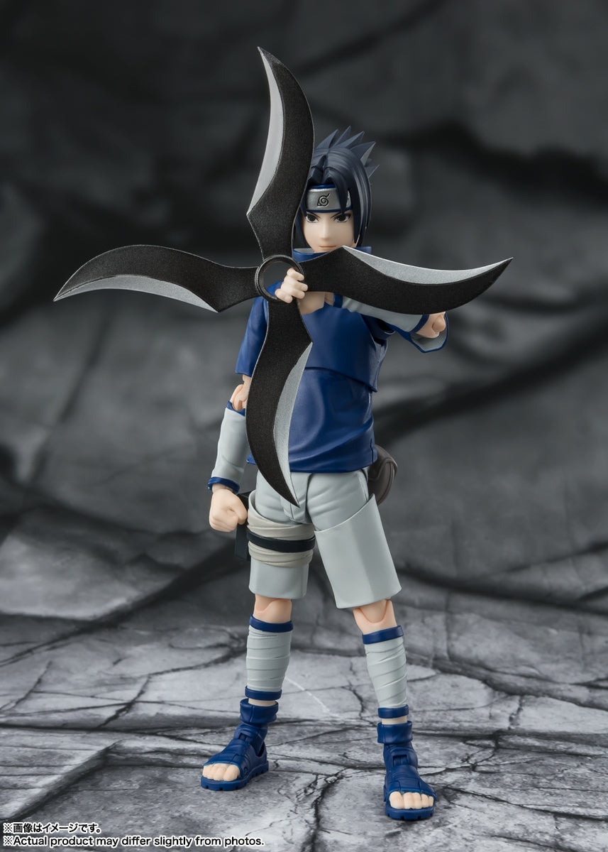 Sasuke Uchiha - (Ninja Prodigy of the Uchiha Clan Bloodline.)  S.H.Figuarts
