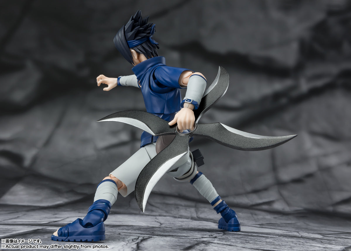 Sasuke Uchiha - (Ninja Prodigy of the Uchiha Clan Bloodline.)  S.H.Figuarts