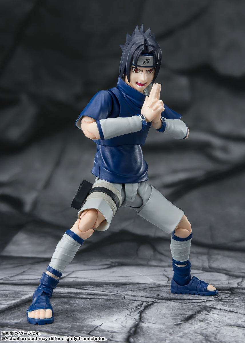 Sasuke Uchiha - (Ninja Prodigy of the Uchiha Clan Bloodline.)  S.H.Figuarts
