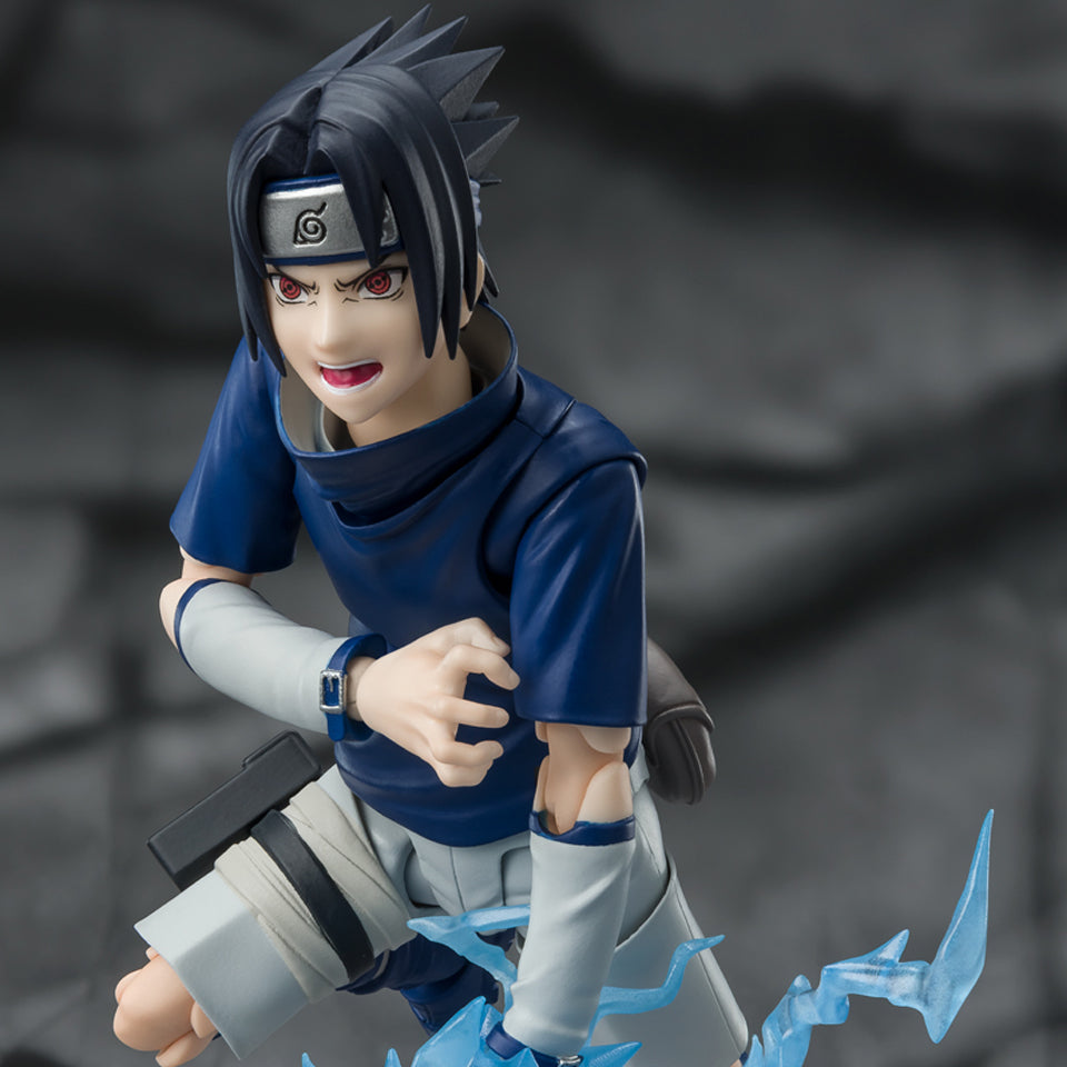 Sasuke Uchiha - (Ninja Prodigy of the Uchiha Clan Bloodline.)  S.H.Figuarts