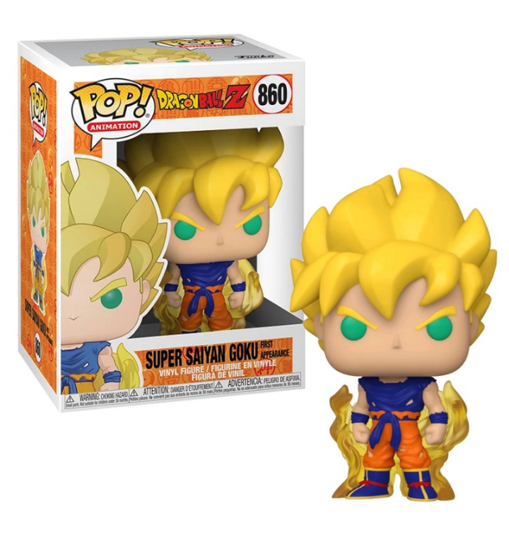 Dragon Ball Z Super Saiyan Goku (First Appearance) Pop! 860