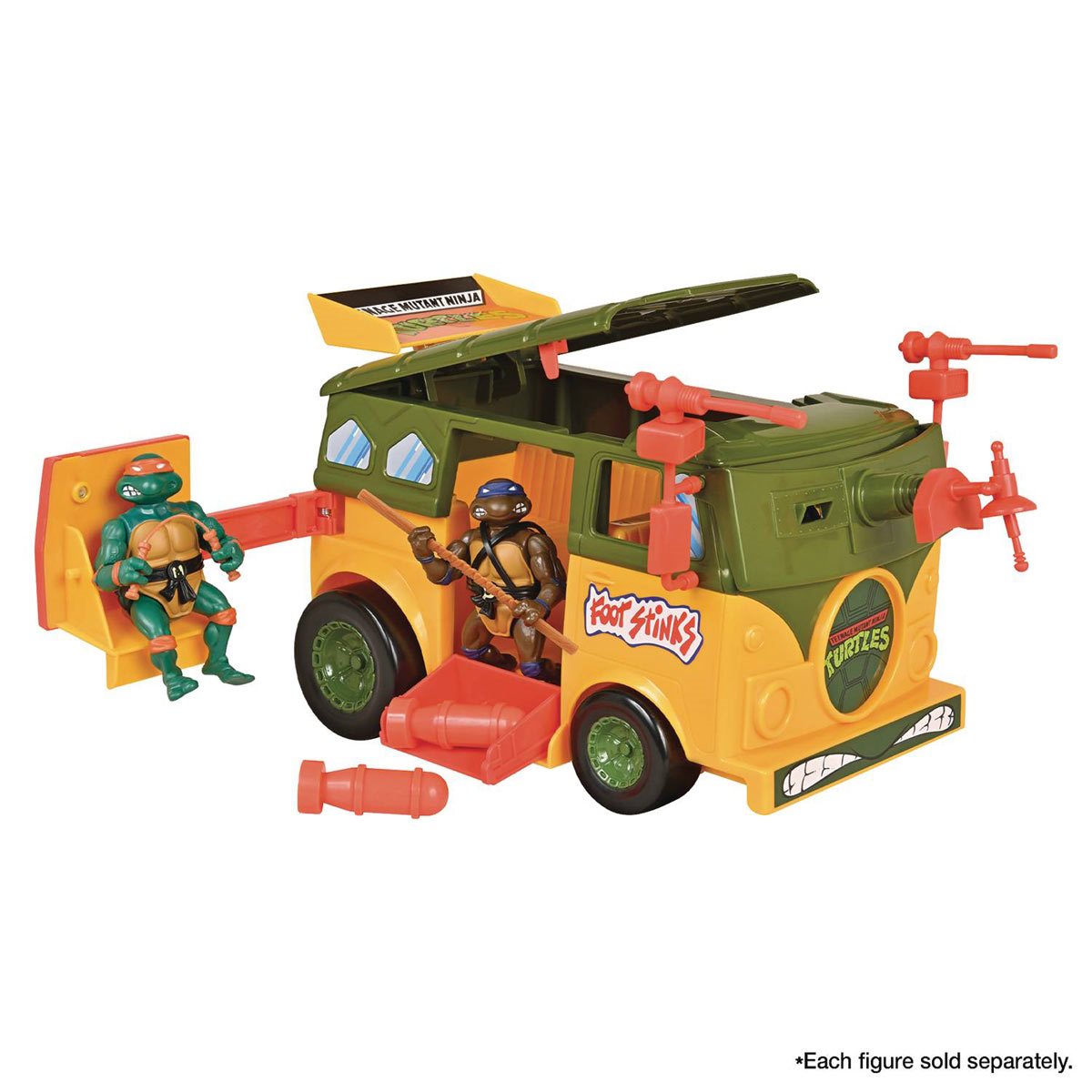 Teenage Mutant Ninja Turtles Classic Original Party Wagon Vehicle